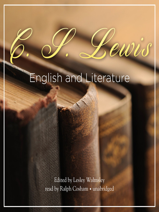 Title details for English and Literature by C. S. Lewis - Available